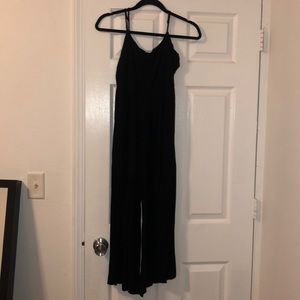Black flowy jumpsuit